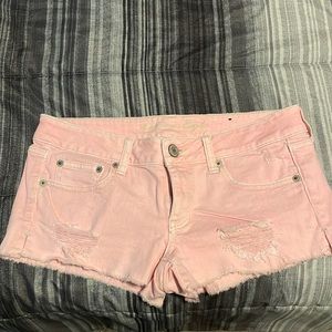 American Eagle women’s pink shorties.